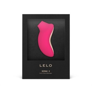 LELO SONA masażer łechtaczki bezdotykowy – czereśniowy - 4