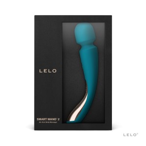 Lelo Smart Wand 2 Medium masażer łechtaczki wibrujący - ocean blue - 1