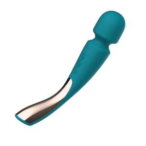 Lelo Smart Wand 2 Medium masażer łechtaczki wibrujący - ocean blue - 6