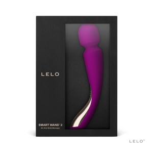 Lelo Smart Wand 2 Medium masażer łechtaczki wibrujący - deep rose - 1