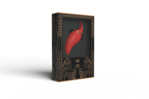 Wielofunkcyjny wibrator punktowy Zalo Hero Wine Red - 6