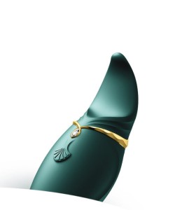 Wielofunkcyjny wibrator punktowy Zalo Hero Jewel Green - 6