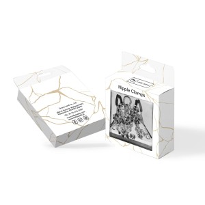 Liebe Seele Black Beads Chains klamerki na sutki – regulowane, 33 cm - 3