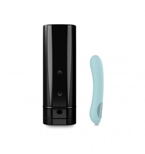 Kiiroo Onyx+ & Pearl 2+ wibrator dla par – z aplikacją, turkusowy - 1