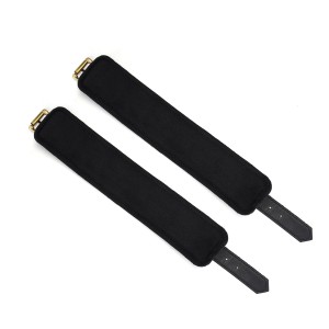 Liebe Seele kajdanki Victorian Garden Lace and Velvet Ankle Cuffs - 5