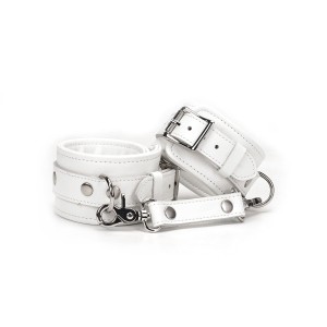 Liebe Seele kajdanki Fuji White Ankle Cuffs - 3