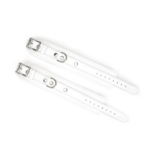 Liebe Seele kajdanki Fuji White Ankle Cuffs - 4