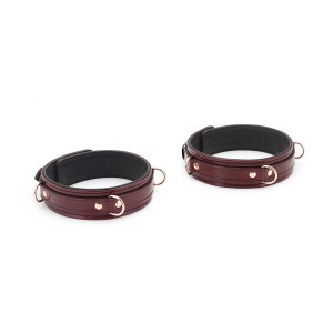 Liebe Seele kajdanki Wine Red Thigh Cuffs S Size - 3