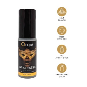Spray do seksu oralnego Oral Ease Deepthroat 15ml Orgie - 4