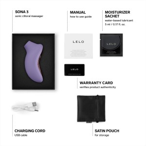 Stymulator łechtaczki sterowany aplikacją Sona 3 Violet Dusk LELO - 10
