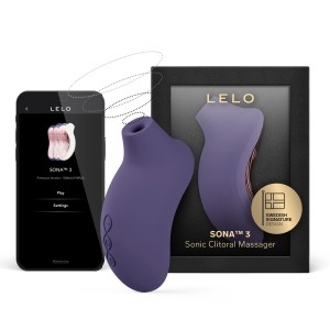 Stymulator łechtaczki sterowany aplikacją Sona 3 Cyber Purple LELO - 3