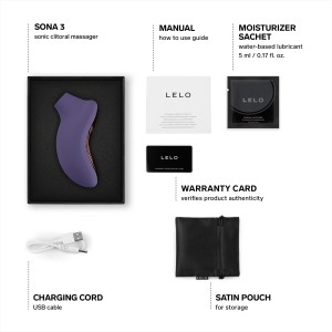 Stymulator łechtaczki sterowany aplikacją Sona 3 Cyber Purple LELO - 11