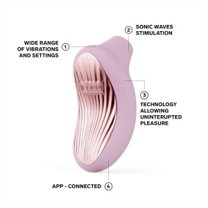 Stymulator łechtaczki sterowany aplikacją Sona 3 Cruise Soft Pink LELO - 9